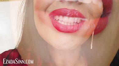 Consuming the tiny shrunken pervert that hid in Her room - A POV with Matriarch Ezada Sinn (preview)