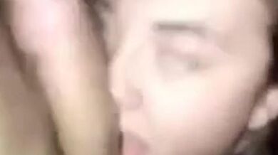 Kat Monroe leashed up to suck and screw