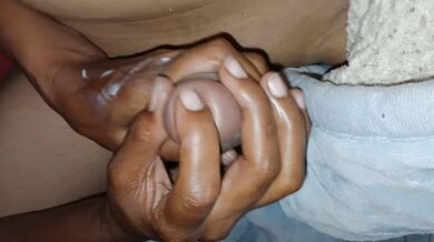 Amazing docking video and foreskin play with my curious buddy