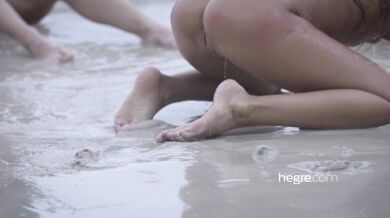 Ariel Nude Beach Nymphs