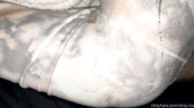 Ignore the stains on my sweatpants??? by kitsy-vixen from OnlyFans | Coomer