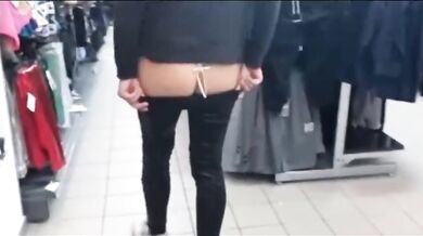 real exhibitionism milf slut