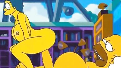 Marge Simpson hentai MILF