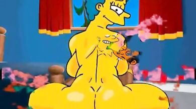 Marge Simpson hentai MILF
