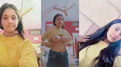 Beautiful Punjabi Girl Showing Her Big Tits & Pink Pussy For Boyfriend??