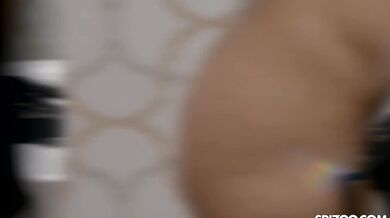 Big Tits Babe Rides Hard After BJ