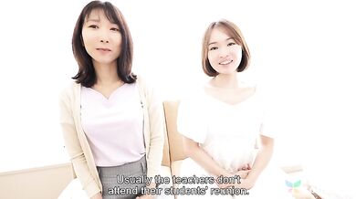Miss Aya Oukura Brings Her Old Teacher Ms Madoka Ohnishi To Play