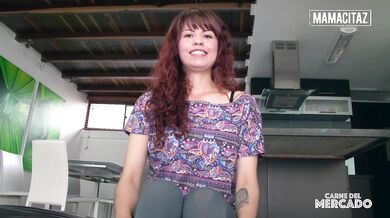 Tattooed Latina Dalia Rojas Receives Deep Pussy Pounding After Interview - CARNE DEL MERCADO