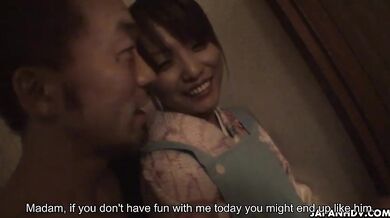 Kaede Moritaka Cheats Her Man At Home For Cam