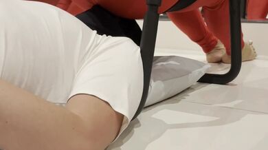 Face sitting and farting in my human chair