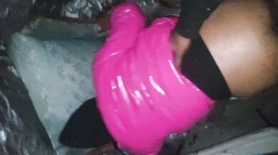 Quickie while my boyfriend was in the shower