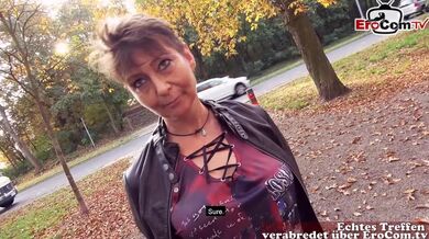 GERMAN MATURE HOUSEWIFE MAKE PUBLIC SEXDATE CASTING