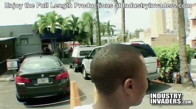 INDUSTRYINVADERS - Its HOT As FUCK Out Here In Miami Sarah Silvemann Rooftop BBC Fuck