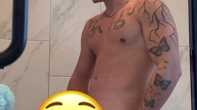 NEW‼️ Shower and jerk off/ cum video‼️here’s SEXY video of m.. by itscodyandrew from OnlyFans | Coomer