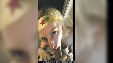 BONUS BJ + FACIAL in Wonder Woman Cosplay! You know that b/.. by rosiblossom from OnlyFans | Coomer