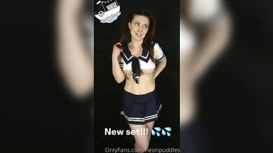 Anyone interested in a cute sailor themed set? Pig tails + a.. by neonpuddles from OnlyFans | Coomer
