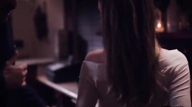 Hot Brunette Waitress Jill Cassidy Seduces Married Boss Charles Dera for Wild Bathroom Sex (Candy Samira)