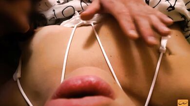 One of the best nipple orgasm to my horny roommate - UnlimitedOrgasm