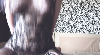 Hot Big Tittied Babe Fucked Hard and Creampied in Home Video