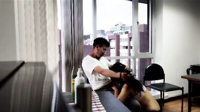 Secretaria follada en oficina.