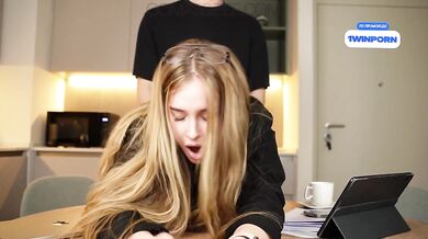 Busty Secretary Failed At Her Job