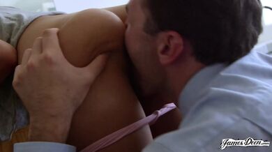 JamesDeen - Housewife Sara Luvv Fucked Hard in the Bathroom