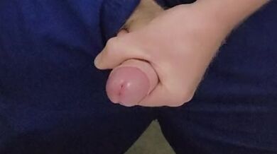 My friends bathroom after work