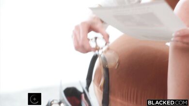 BLACKED BBC Hungry Blonde Addison Vodka Be Used Like A Toy