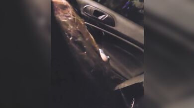 Girl who was waiting for an uber, accept that..