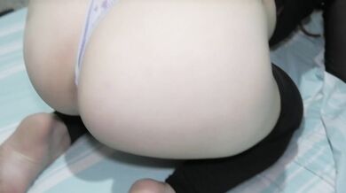 My best friend's sister gets fucked doggy style, she got very wet