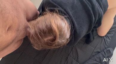 Hot blonde girl delicious afternoon