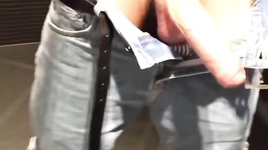 My monster exhib in public WC Full video on @hungtwinks by monstertwink from OnlyFans | Coomer