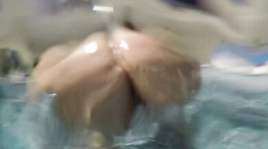 Big Booty Milf Latina Mommy Carmela Clutch Shows Everything Off in Pool Hot Wet Thick Twerking