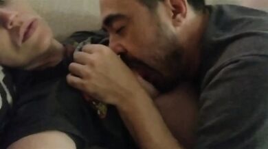 Eager nursing, draining me dry