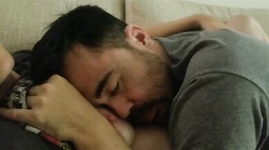 Eager nursing, draining me dry