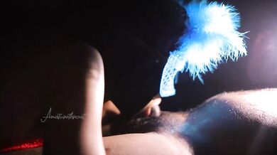 Beautiful mature teen give deepthroat clear audio