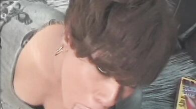 Pregnant black woman gets her hairy pussy smashed by a white man with hard cock