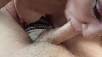 Deep throated his dick before he used my pussy like a slut
