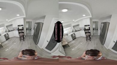 Super Squirting VR Pristine Edge Is So Happy On Her Birthday