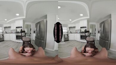 Super Squirting VR Pristine Edge Is So Happy On Her Birthday