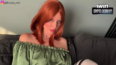 Persuaded a Freaky Red-haired Stepsister to have Sex on a Homemade Swing