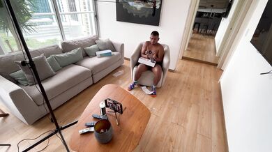 Behind the Scenes: Stepmom gives me an automatic penis pump