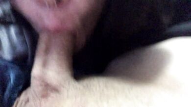 Pulsating Cock - Cum in Mouth (Closeup) -Alice Forge