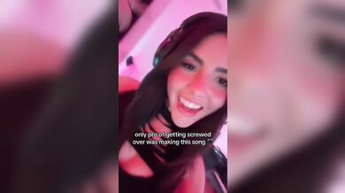 Andrea botez nipple pasties passes sexy outfit video