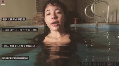 Emy sexy dress underwater