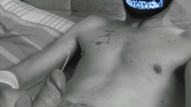 Snapchat filtered cumshot