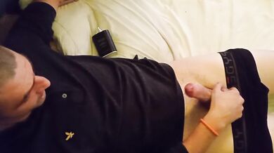 Been a while, wank till unload