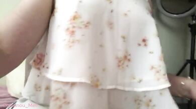 Fondling my nipples, getting ready to leave my house with them HARD ????????