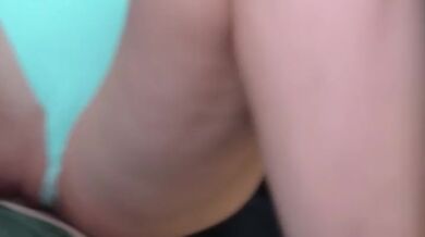 She jumps her big ass on my dick right in the car