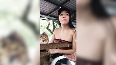 I have lunch with my family and my step cousin warms me up